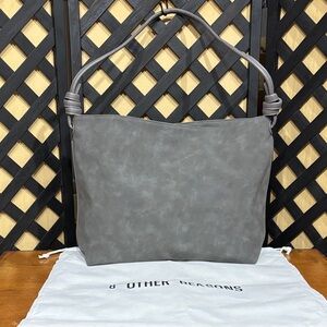 8 Other Reasons Gray Shoulder Bag